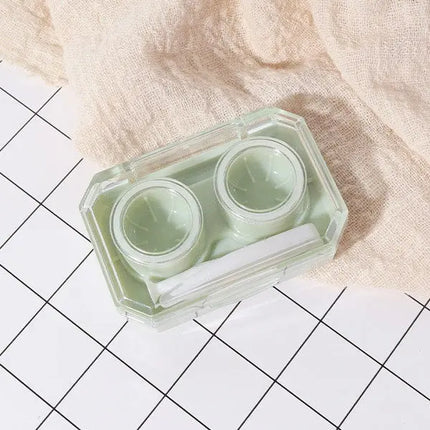 Mini Handy Screwless Cap Lens Travel Kits (Green) - HoneyColor