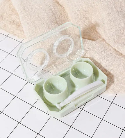 Mini Handy Screwless Cap Lens Travel Kits (Green) - HoneyColor