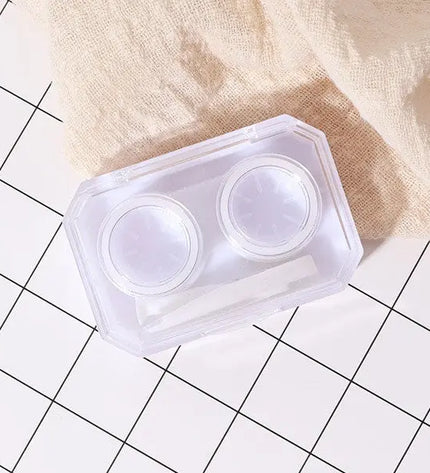 Mini Handy Screwless Cap Lens Travel Kits (White) - HoneyColor