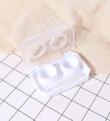 Mini Handy Screwless Cap Lens Travel Kits (White) - HoneyColor