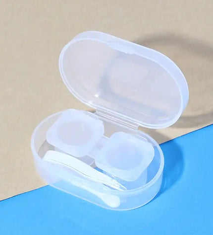 Flip Press Lens Case (Clear) - HoneyColor