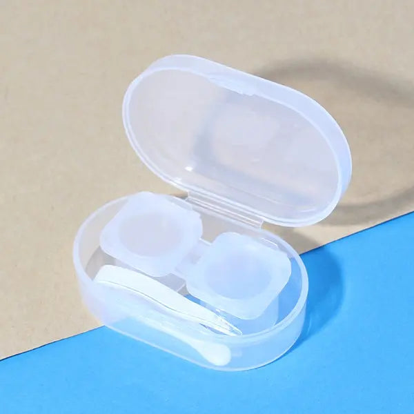 Flip Press Lens Case (Clear) - HoneyColor