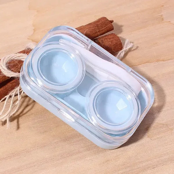 Flip Top Lens Case (Blue) | Honeycolor.com
