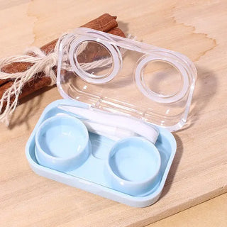 Flip Top Lens Case (Blue) - HoneyColor