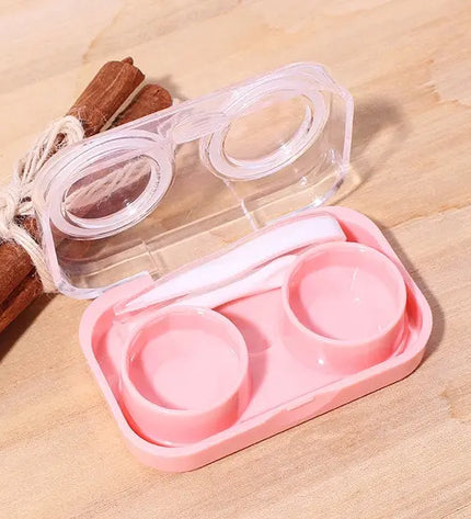 Flip Top Lens Case (Pink) - HoneyColor