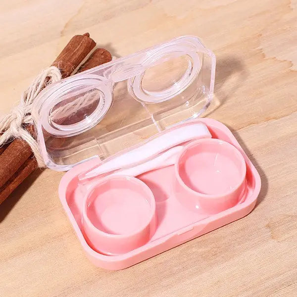 Flip Top Lens Case (Pink) - HoneyColor
