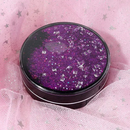 Glitter Lens Travel Kit (Dark Violet) - HoneyColor