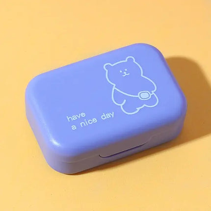 Nice Day Bear Lens Travel Kit (Violet) - HoneyColor