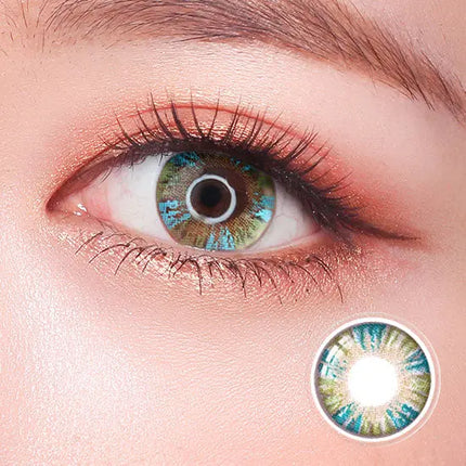 Vassen Rainbow Eyes Green - HoneyColor