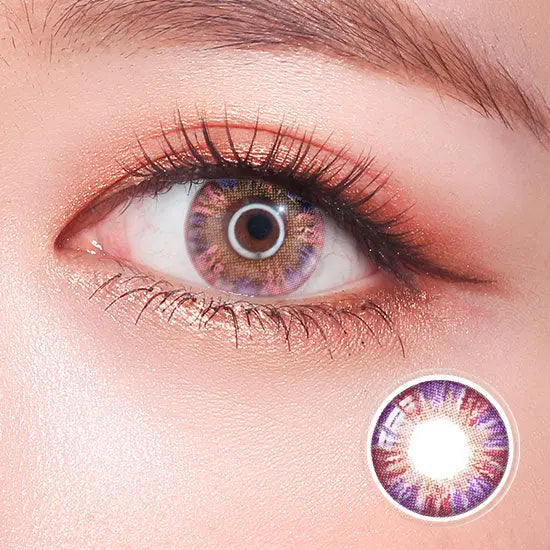 Vassen Rainbow Eyes Violet - HoneyColor