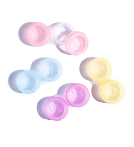 Transparent Lens Case (Pink) - HoneyColor