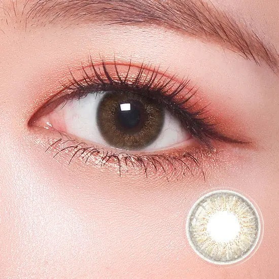 Falling Star Brown Colored Contacts l Honeycolor.com – HONEYCOLOR