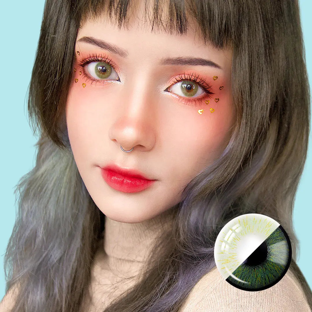 Perfect Hue Meloni Green Contacts – Playful and Captivating Eye ...