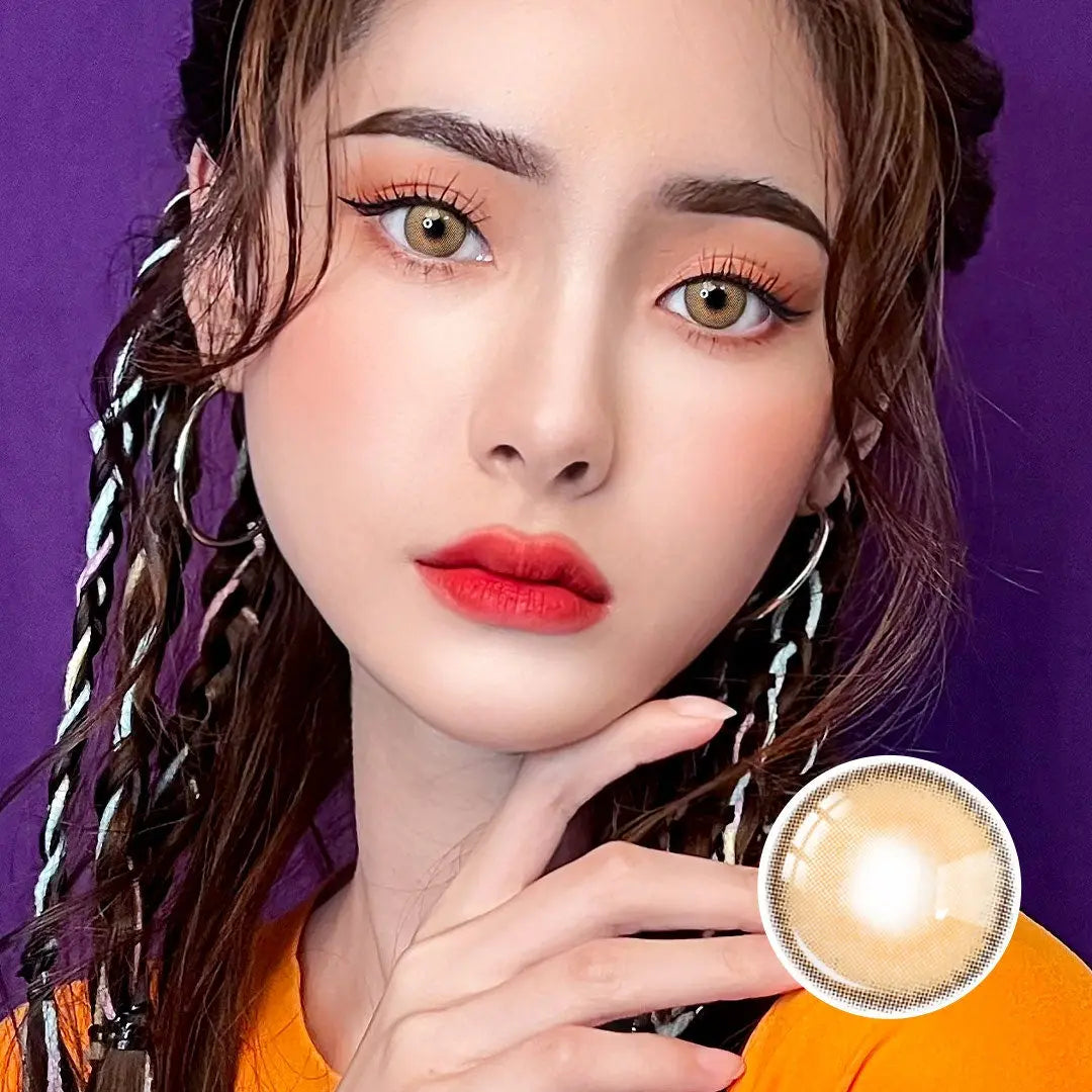 Say Yes Crush Brown | Colored Contacts | Honeycolor.com – HONEYCOLOR