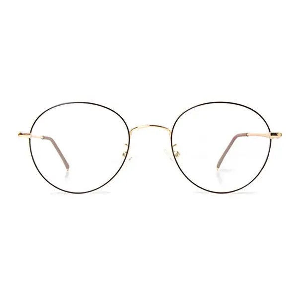 VEU Mirar Eyeglasses 0041 49 Black Gold Brown - HoneyColor