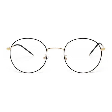 VEU Orbin Eyeglasses 0051 50 Black Gold Black