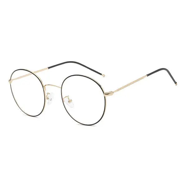 VEU Orbin Eyeglasses 0051 50 Black Gold Black - HoneyColor
